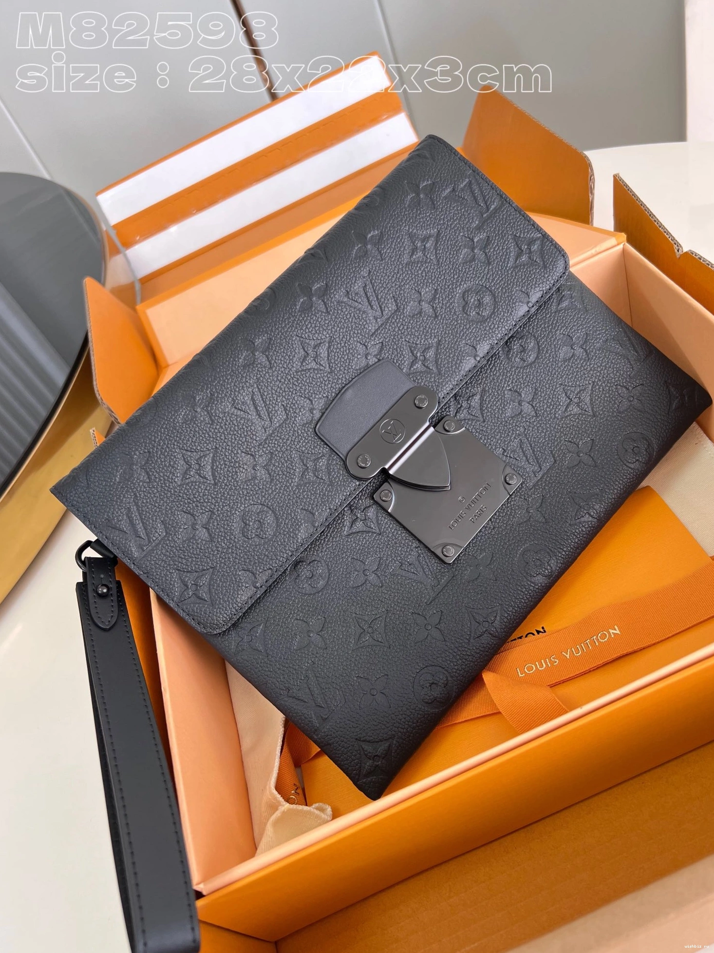 WIS LOUIS POCHETTE S-LOCK VUITTON 0919